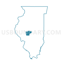 Sangamon County in Illinois